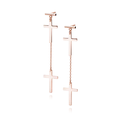 Aros cruces colgantes - Imagen 2