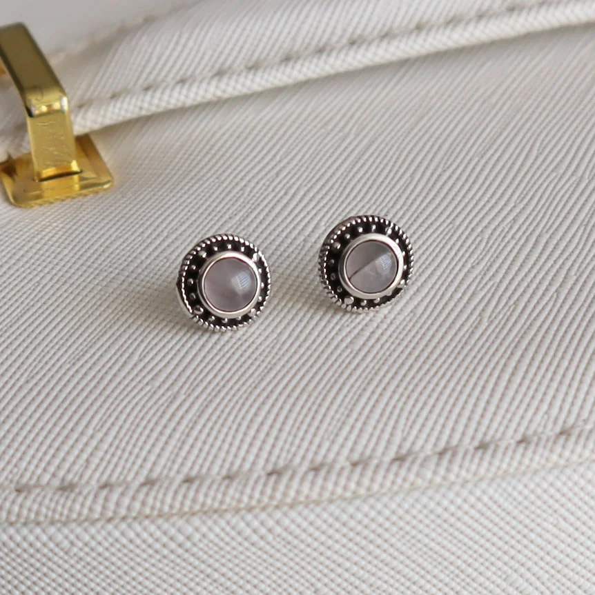 Aro Circular Piedra Luna - Imagen 2