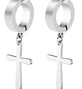 Aros cruz colgante 30mm