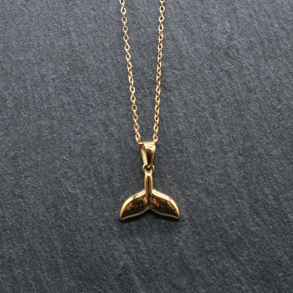 Collar Cola de Sirena Oro