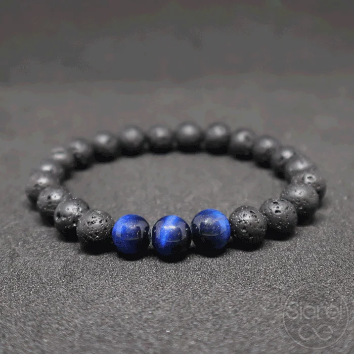 Pulsera Ojo de tigre Volcánica ( no incluye accesorios )
